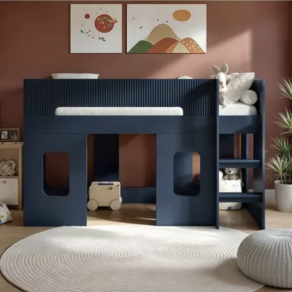 Oak & Aura Mid Sleeper Loft Bed